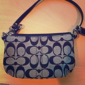 Authentic Coach wristlet